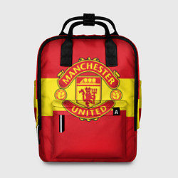 Рюкзак женский FC Man United: Red Style, цвет: 3D-принт