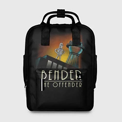 Рюкзак женский Bender The Offender, цвет: 3D-принт