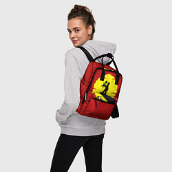 Рюкзак женский Гомер и барт, цвет: 3D-принт — фото 2