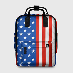 Рюкзак женский American Patriot, цвет: 3D-принт