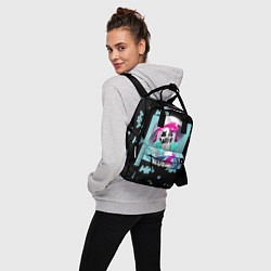 Рюкзак женский Marshmello Slushi, цвет: 3D-принт — фото 2