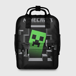 Рюкзак женский Minecraft Creeper, цвет: 3D-принт