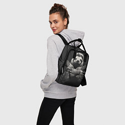 Рюкзак женский Ленивец росомаха, цвет: 3D-принт — фото 2