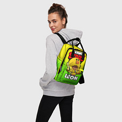 Рюкзак женский BRAWL STARS SALLY LEON, цвет: 3D-принт — фото 2