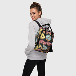 Рюкзак женский Сладкоежка, цвет: 3D-принт — фото 2