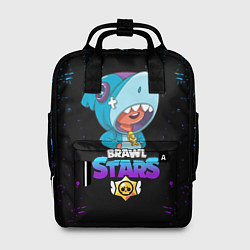 Рюкзак женский BRAWL STARS LEON SHARK,, цвет: 3D-принт