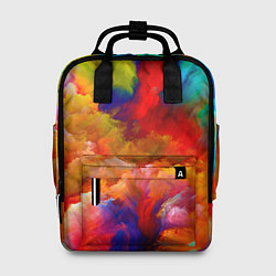 Женский рюкзак Битва красок