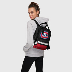 Рюкзак женский Монреаль Канадиенс, цвет: 3D-принт — фото 2