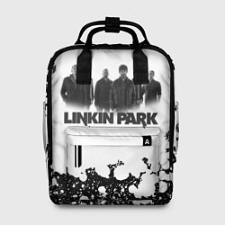 Рюкзак женский LINKIN PARKспина, цвет: 3D-принт