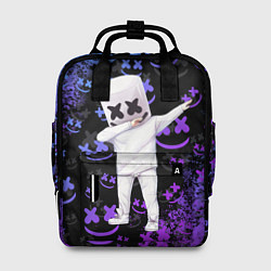 Рюкзак женский Marshmello, цвет: 3D-принт