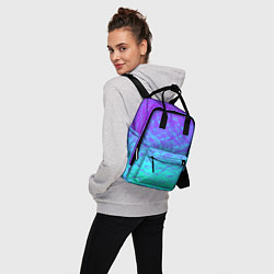 Рюкзак женский ПЕРЛАМУТР, цвет: 3D-принт — фото 2