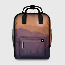 Рюкзак женский Горы, цвет: 3D-принт