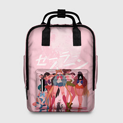 Рюкзак женский PINK SAILOR MOON, цвет: 3D-принт