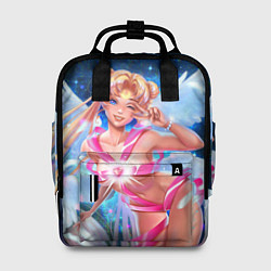 Рюкзак женский HI, цвет: 3D-принт