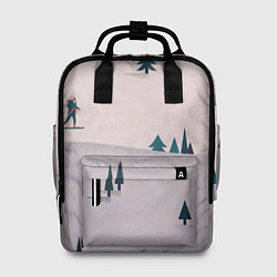 Рюкзак женский Snow 1, цвет: 3D-принт