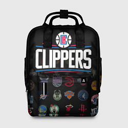Рюкзак женский Los Angeles Clippers 2, цвет: 3D-принт