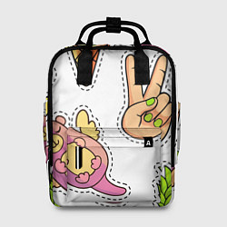 Рюкзак женский Emoji, цвет: 3D-принт