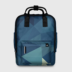 Рюкзак женский DARK BLUE, цвет: 3D-принт
