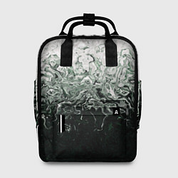 Рюкзак женский Разводы жидкость абстракция, цвет: 3D-принт