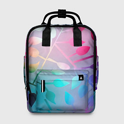 Рюкзак женский Листья, цвет: 3D-принт