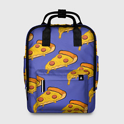 Рюкзак женский Кусочки пиццы, цвет: 3D-принт