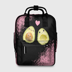 Рюкзак женский Авокадо, цвет: 3D-принт