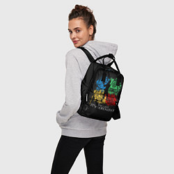 Рюкзак женский Исраэль Адесанья, цвет: 3D-принт — фото 2