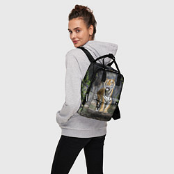 Рюкзак женский ТИГР В ЛЕСУ, цвет: 3D-принт — фото 2