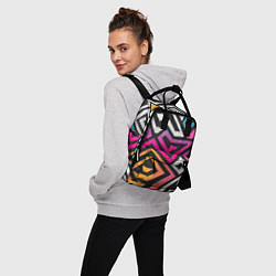Рюкзак женский GRAFFITY, цвет: 3D-принт — фото 2