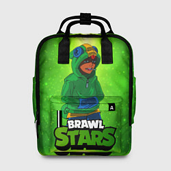 Рюкзак женский Brawl Stars Leon, цвет: 3D-принт