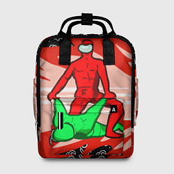 Рюкзак женский MASTER AMONG US, цвет: 3D-принт