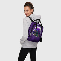 Рюкзак женский ДРУЖНЫЙ AMONG US, цвет: 3D-принт — фото 2