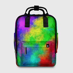 Рюкзак женский Multicolored, цвет: 3D-принт