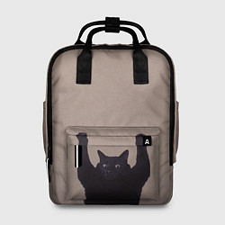 Рюкзак женский Кот сдается, цвет: 3D-принт
