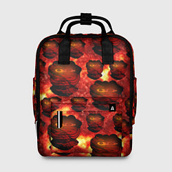 Рюкзак женский Lava Monster Лавовый Монстр, цвет: 3D-принт