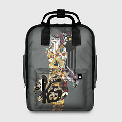 Рюкзак женский Гейша, цвет: 3D-принт