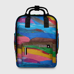 Рюкзак женский Картина абстракция, цвет: 3D-принт