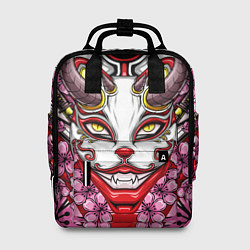 Рюкзак женский Японский демон, цвет: 3D-принт