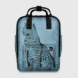 Рюкзак женский Леопард, цвет: 3D-принт