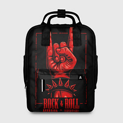 Рюкзак женский Rock & Roll, цвет: 3D-принт