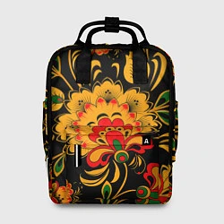 Рюкзак женский Хохлома, цвет: 3D-принт