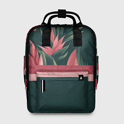Рюкзак женский Лилии, цвет: 3D-принт