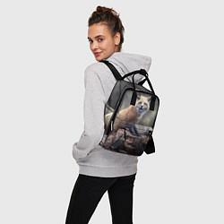 Рюкзак женский Лисица и птичка, цвет: 3D-принт — фото 2