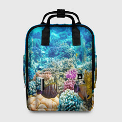 Рюкзак женский Риф, цвет: 3D-принт