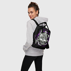 Рюкзак женский Череп и Осьминог, цвет: 3D-принт — фото 2