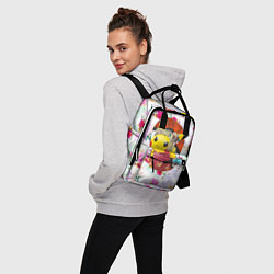 Рюкзак женский Пикачу - Гейша, цвет: 3D-принт — фото 2