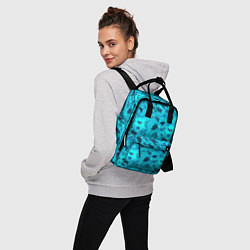 Рюкзак женский Черепашки, цвет: 3D-принт — фото 2