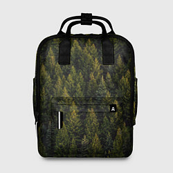 Рюкзак женский Лес вечный, цвет: 3D-принт