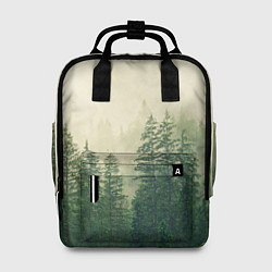 Рюкзак женский Лес, цвет: 3D-принт