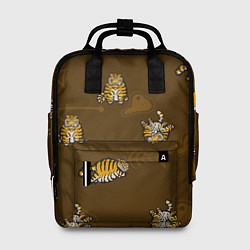 Рюкзак женский Тигрята, цвет: 3D-принт